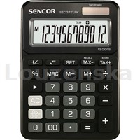 Kalkulačka SEC 372T/BK černá SENCOR